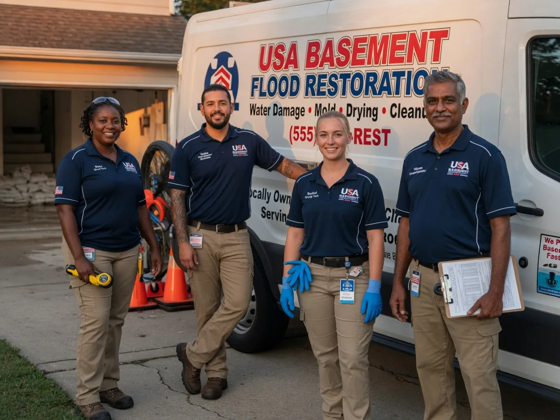 Basement Flood Cleanup company in Van Vleck, TX