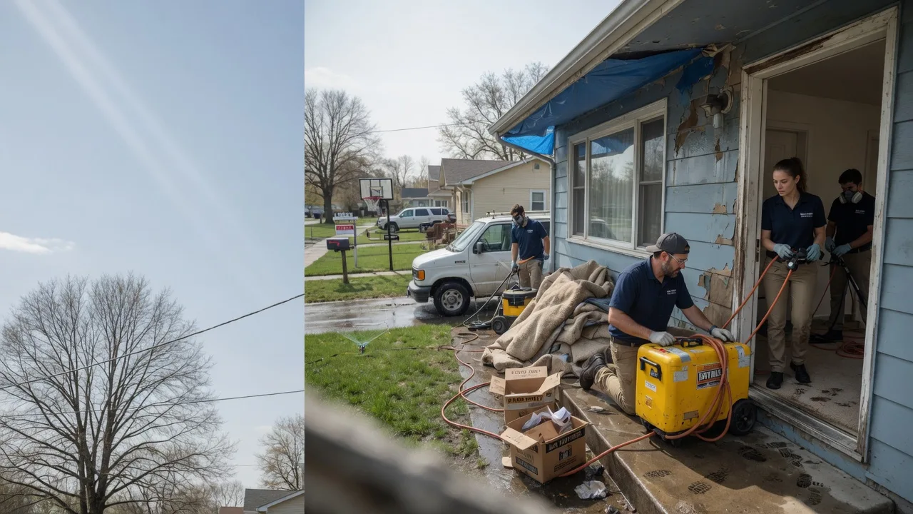 Basement Flood Cleanup in Van Vleck, TX near me